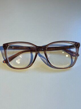 USED Calvin Klein FRAMES Eyeglasses CK20525 Pink 53-16-140 with eyeglasses case